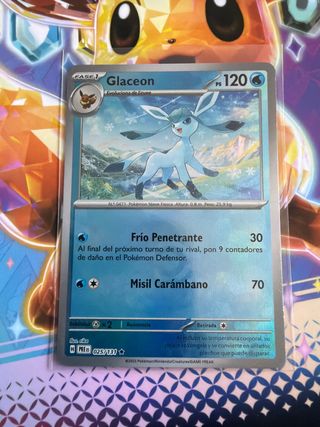 Carta Pokémon Glaceon FASE 1 Holo