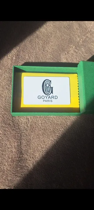 Billetera Goyard Negro