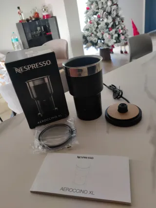 Nuovo Montalatte Nespresso Aeroccino XL in scatola