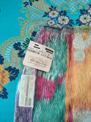 Corte traje fallera multicolor