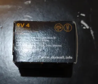 Pilas Duracell Plus 9V x 4