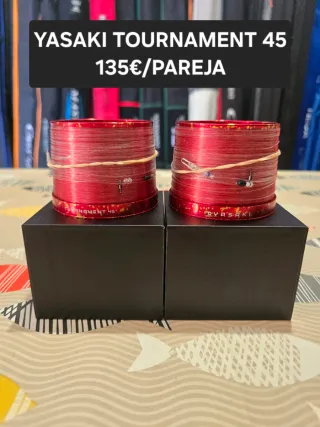BOBINAS Y ACCESORIOS YASAKI SHIMANO 35 Y 45
