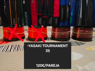 BOBINAS Y ACCESORIOS YASAKI SHIMANO 35 Y 45