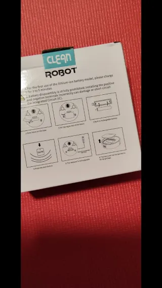 Mini Robot Aspirador Inteligente Inalámbrico