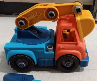 Grúa de juguete desmontable