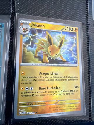 Carta Pokémon Jolteon Fase 1 Holo