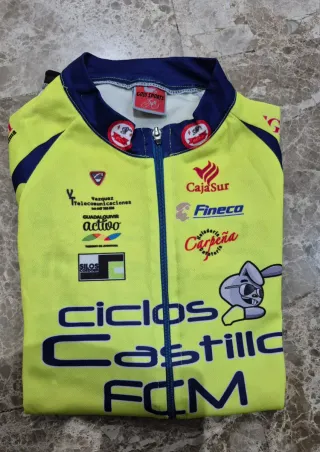 Maillot Ciclismo Naranja Elull Incurs Llopis