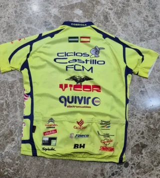 Maillot Ciclismo Naranja Elull Incurs Llopis