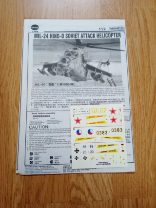 Kitech 1/72 Mil Mi-24 Hind (Esci/Italeri) + Extras