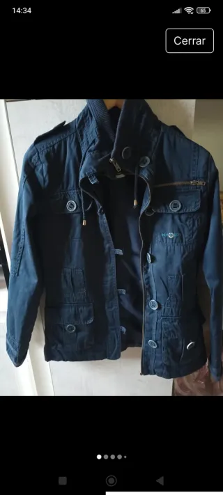 Cazadora Bershka Talla M