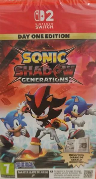 Sonic Generations Nintendo Switch2 Precintado