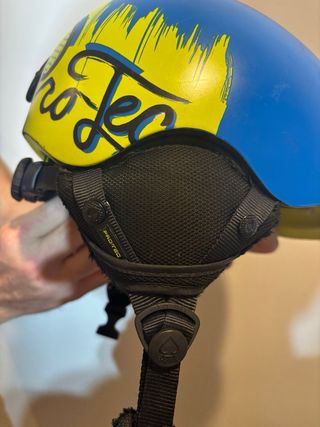 Casco azul  maraca pro-tec, talla 52-54 cm