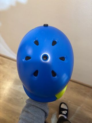 Casco azul  maraca pro-tec, talla 52-54 cm
