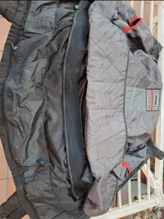 Chaqueta Moto IXS Negra Talla L