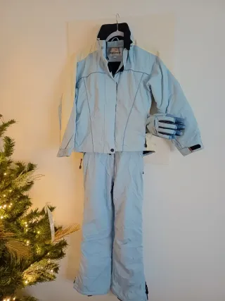 Traje de esquí infantil azul