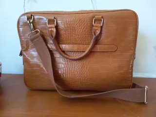 Bolso/cartera ordenador mujer El Corte Inglés marr