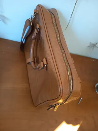 Bolso/cartera ordenador mujer El Corte Inglés marr