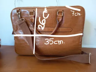 Bolso/cartera ordenador mujer El Corte Inglés marr