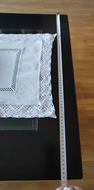 Mesa de centro elevable de madera y cristal