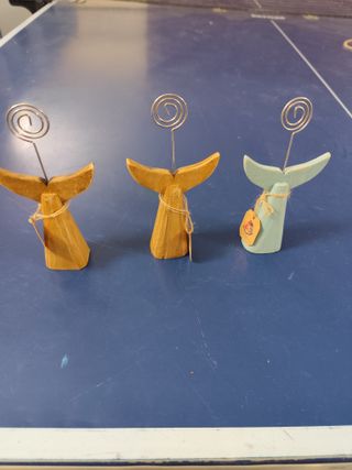 3 Decoraciones de Cola de Ballena