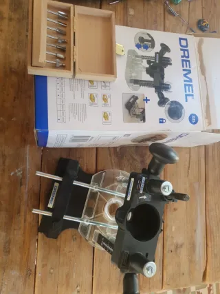 Dremel Fresadora + 7 fresas dremel originales