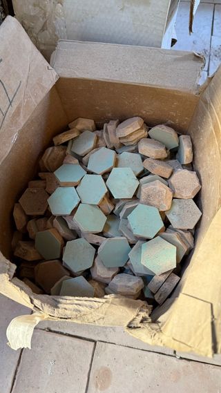 Azulejos Zellige Hexagonales