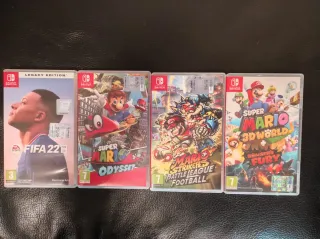 Nintendo Switch + 4 giochi e 2 controller