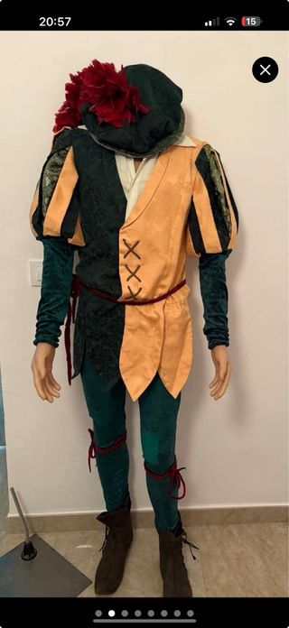 Disfraz Carnaval Medieval