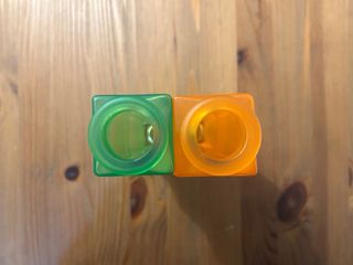 Jarrones cristal ondulados Ikea