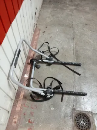 Portabicicletas con señalización