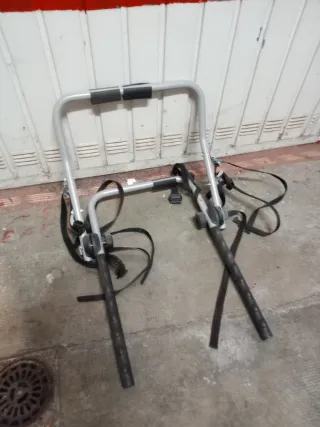 Portabicicletas con señalización