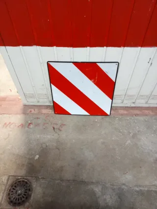 Portabicicletas con señalización