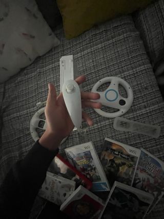 Consola Wii + Juegos y Accesorios