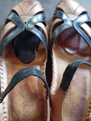 Sandalias artesanales de piel