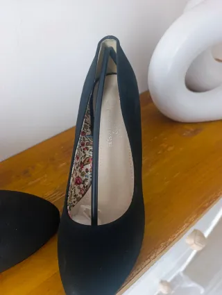 ZAPATOS NEGROS 38 MUJER