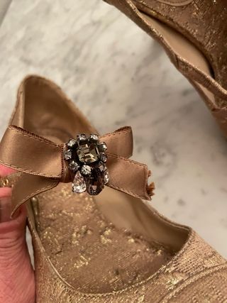 Scarpe con tacco Radà Tg 39 oro