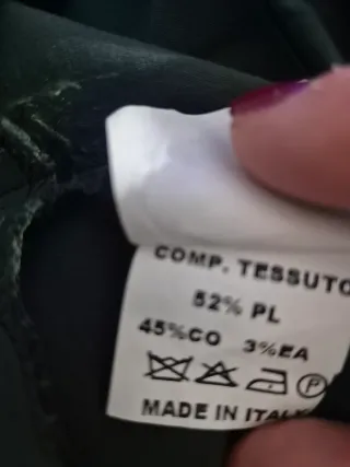 Gonna Sandro Ferrone verde tg 42