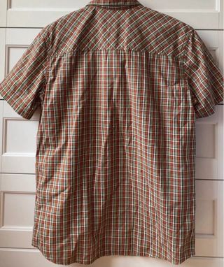 Camisa cuadros Quechua manga corta