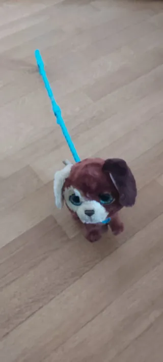 Cagnolino interattivo con guinzaglio