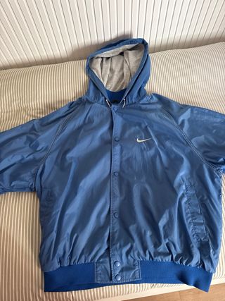 Chaqueta Nike Vintage Azul y Gris