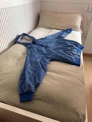 Chaqueta Nike Vintage Azul y Gris