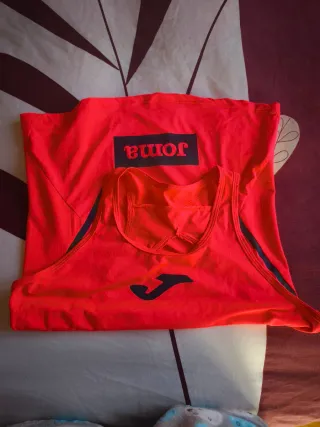 Lote 4 Camisetas sin manga Joma mujer Talla L