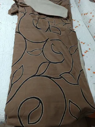 Funda Nórdica 135 Beige y Marrón.nuevo