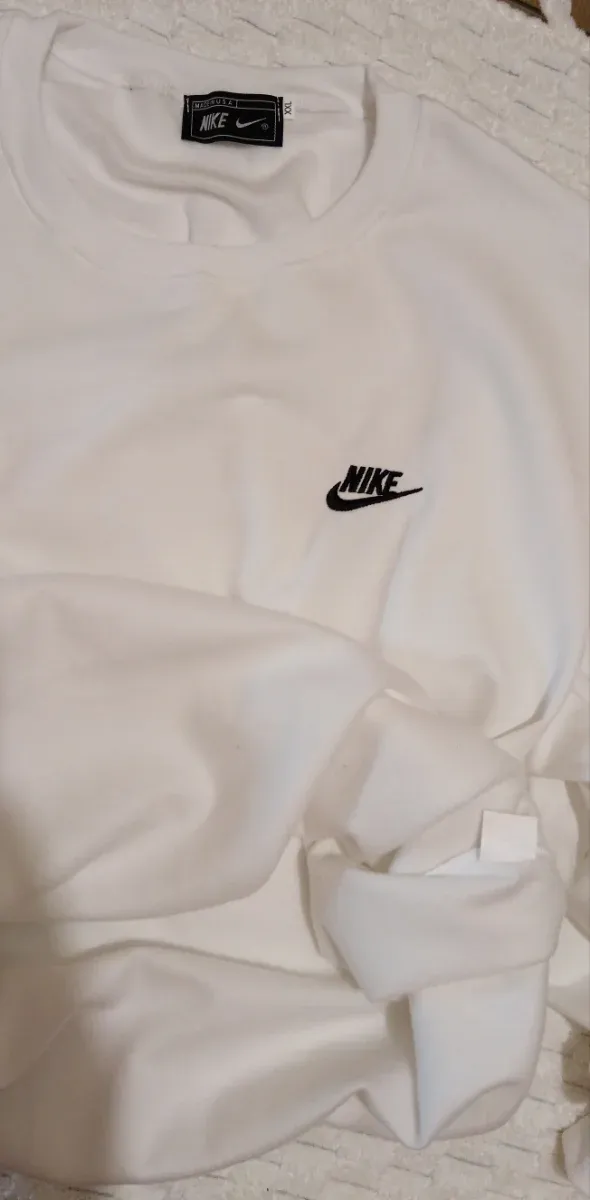 Sudadera Nike Blanca Talla XXL