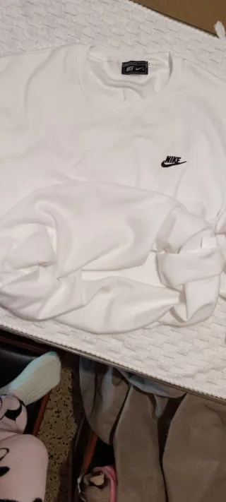 Sudadera Nike Blanca Talla XXL