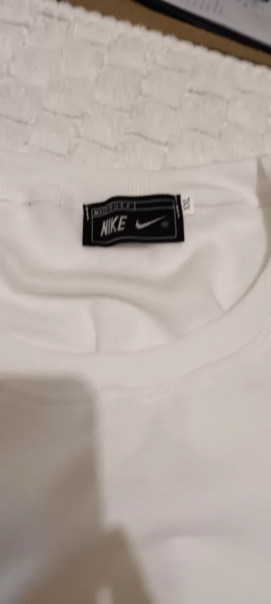 Sudadera Nike Blanca Talla XXL