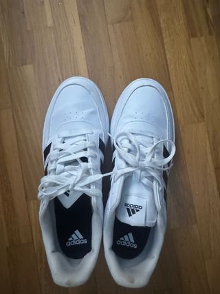 Adidas Bambas Blancas Casi Nuevas