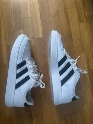 Adidas Bambas Blancas Casi Nuevas