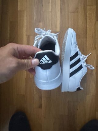 Adidas Bambas Blancas Casi Nuevas
