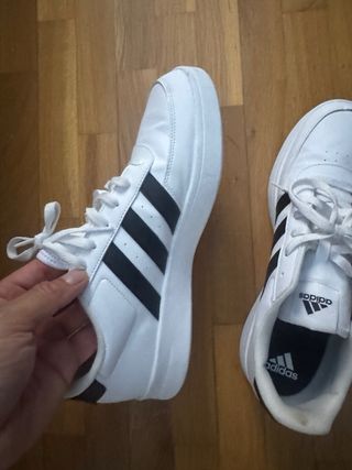 Adidas Bambas Blancas Casi Nuevas